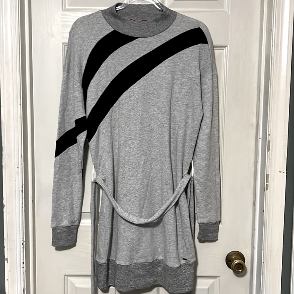 NWT $198 n:PHILANTHROPY | Cole | Sweatshirt Dress in Heather Grey